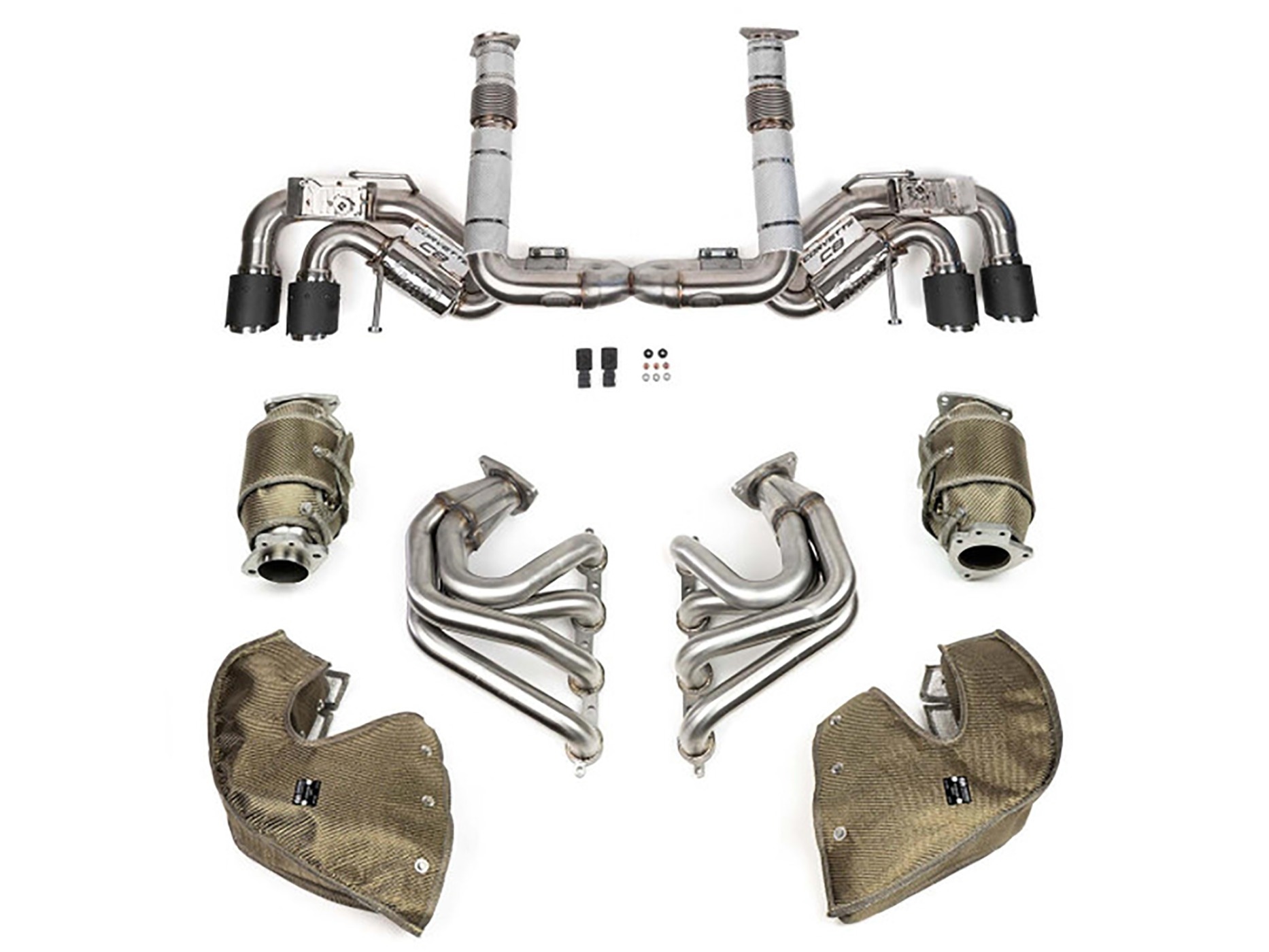 308401 2020-2025 Fabspeed Street prestatie pakket Valvetronic Carbon Fiber eindstukken
