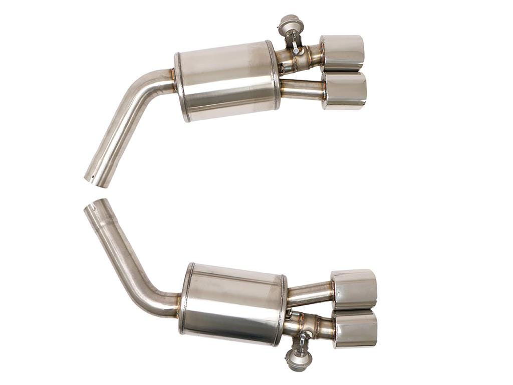 324001 92-96 B&B Fusion dempers w/Vacuum Kit -3" met Ovale Uitlaattips