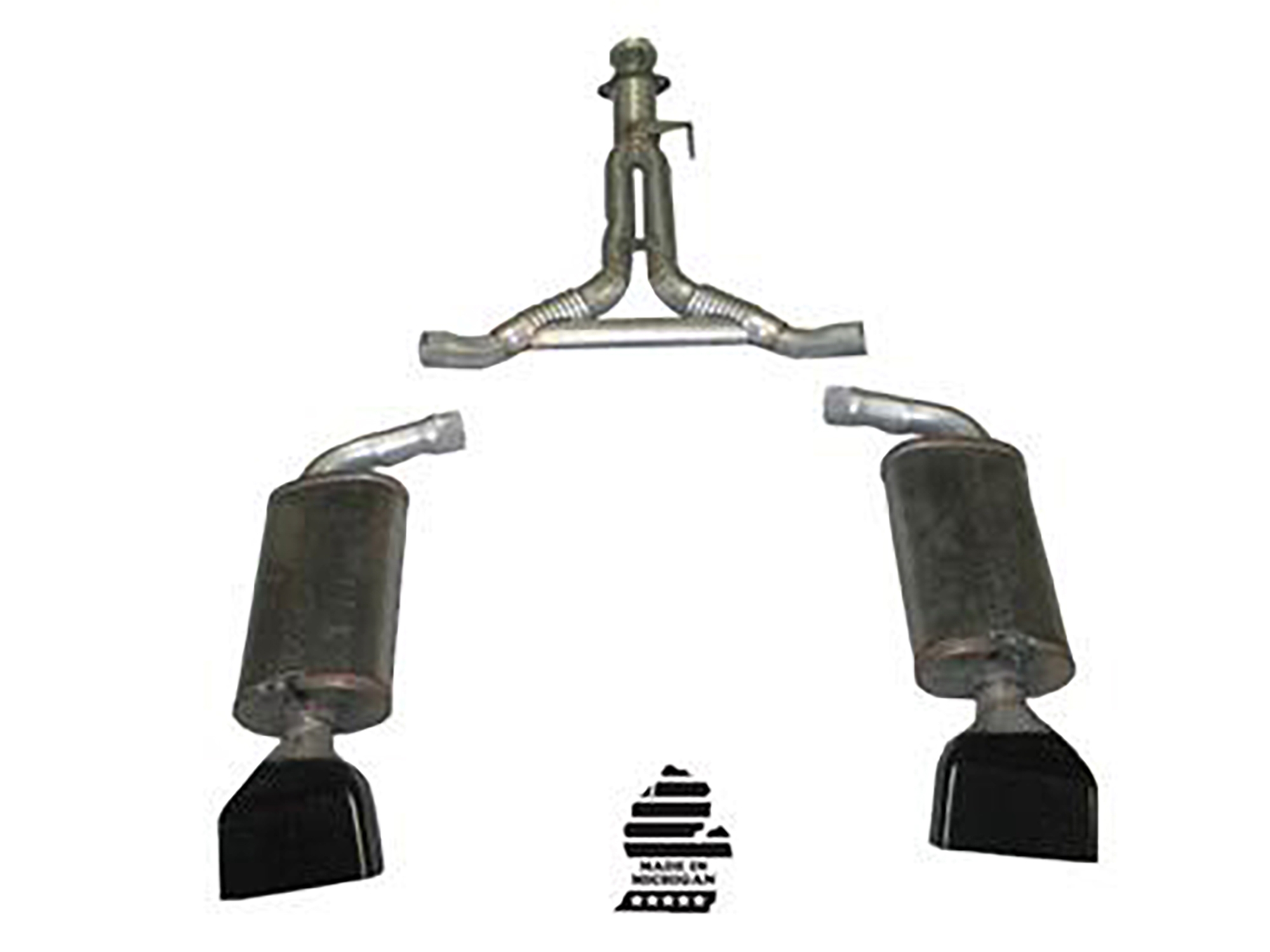 324136 1986-1991 Cat Back Uitlaatsysteem met LT1/LT4 Tip MagnaFlow