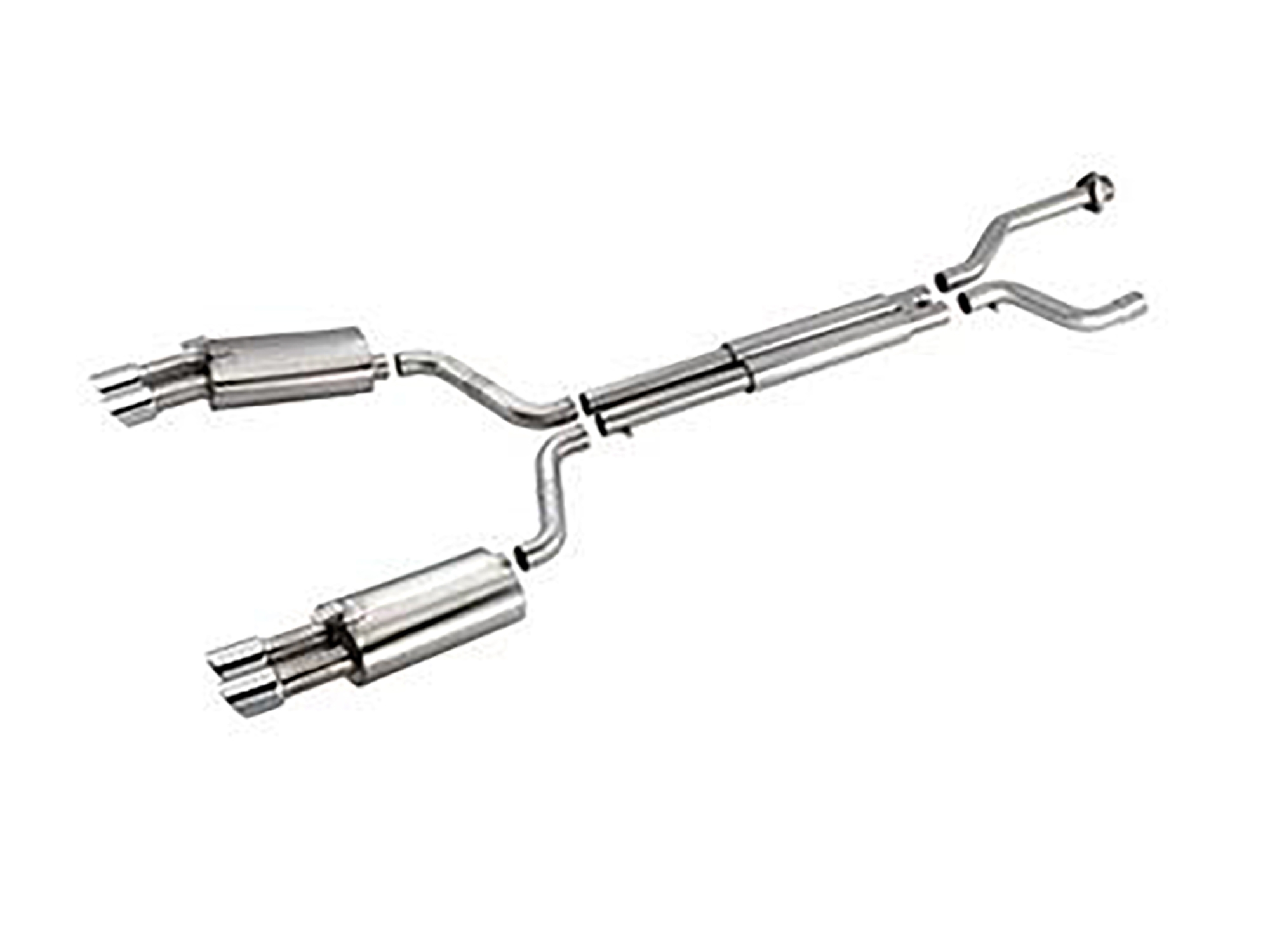 324139 1992-1995 Corsa Cat-Back Uitlaatsysteem LT1 Power Puls roestvrij staal (ND)