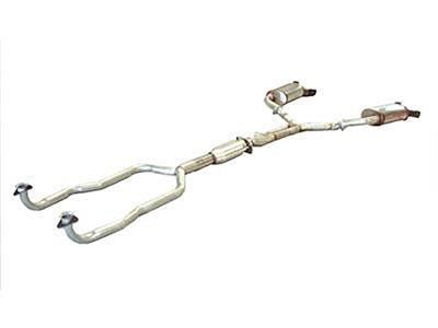 324174-MAG 91 Uitlaatsysteem zonder pre-converters met Magnaflow dempers