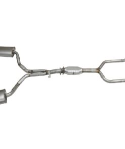 324440 86-91 Uitlaatsysteem - met pre-converters - behalve ZR1
