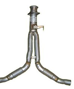 324509 91 Uitlaatbuis / Gealuminiseerde achterzijde Y
