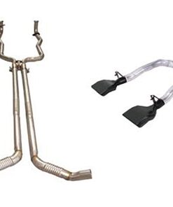 324512 1984-1991 Dubbele uitlaat met LT1/LT4 Tip demper Eliminatoren