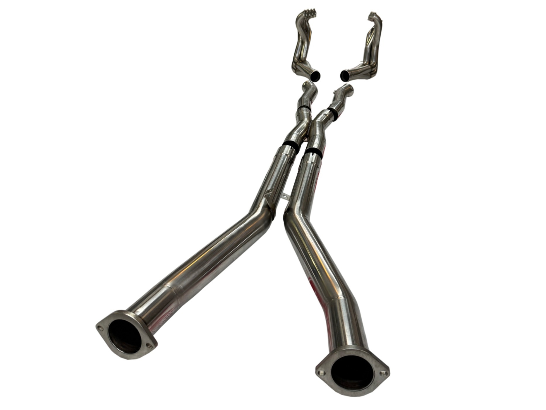 325078 1997-2004 C5 Kooks volledige 3" competitie alleen Roestvrij X-Pipe