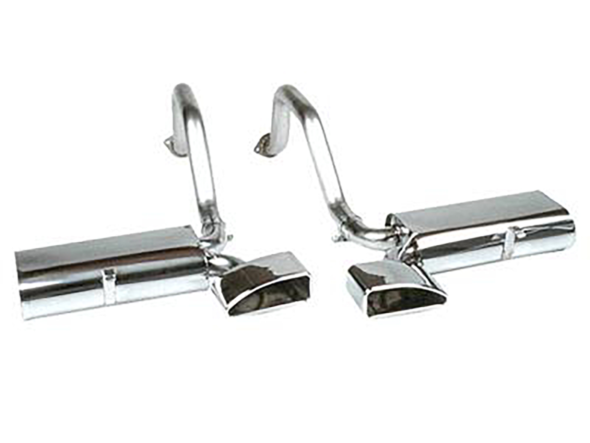 325147 97-04 B&B Route 66 Mufflers met snelwegtips (ND)