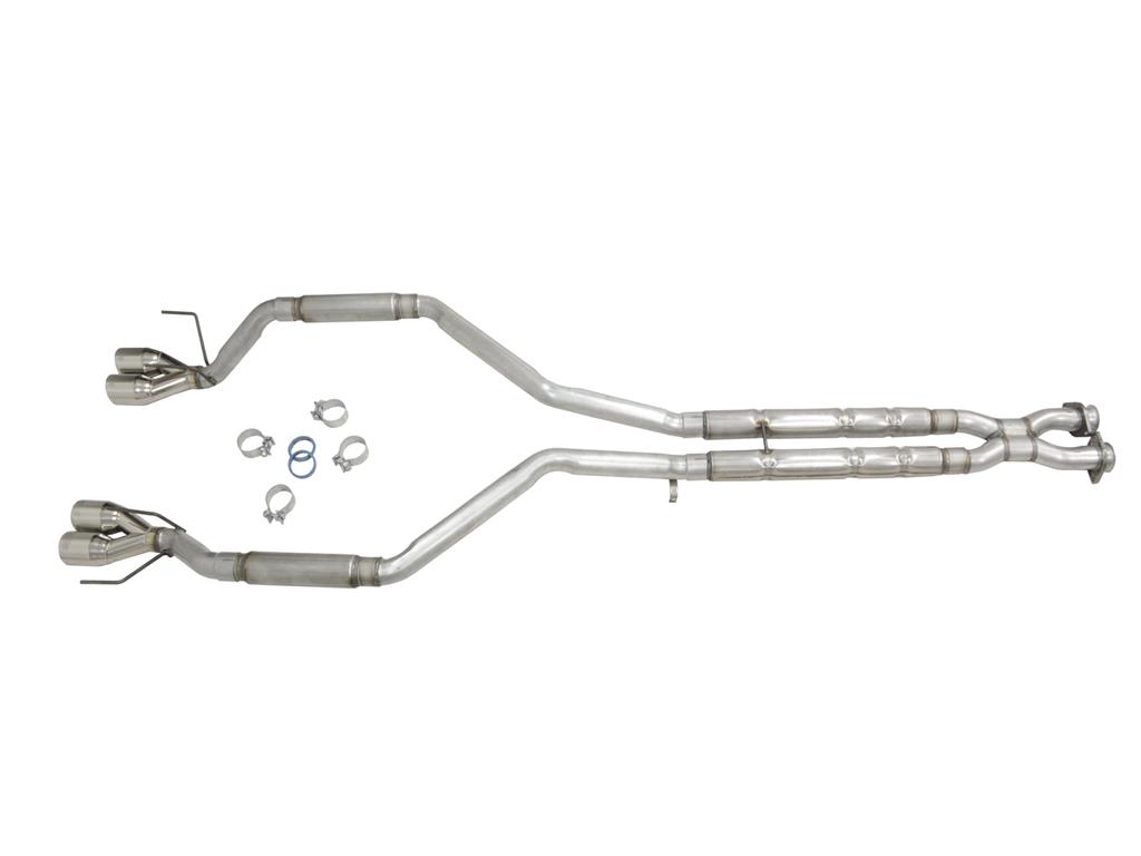 326006 05-13 Sweet Thunder Chambered Cat Back uitlaat systeem - behalve Z06 (ND)