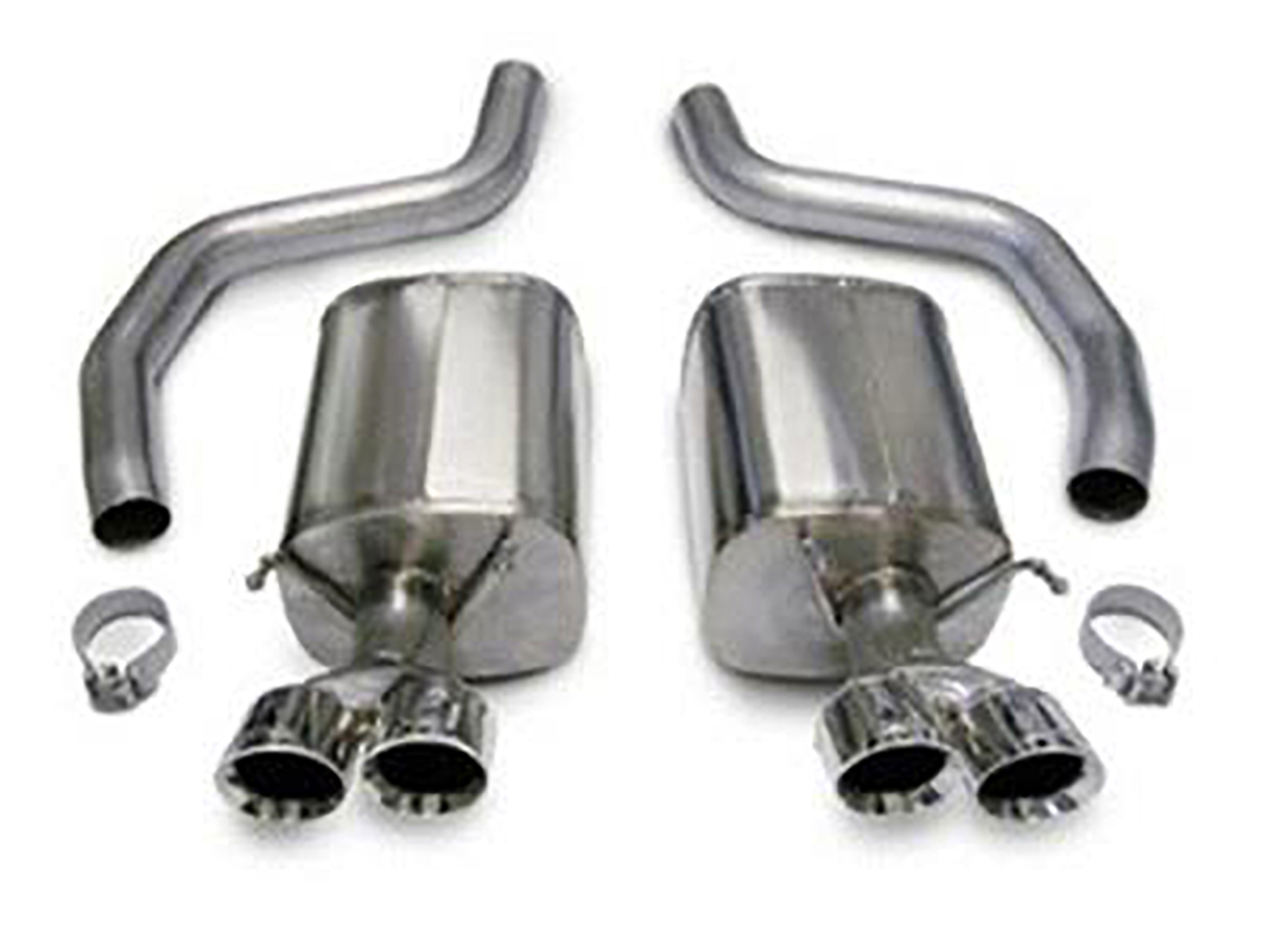 326014 06-13 Z06 en ZR1 Corsa as-back uitlaat systeem met viervoudig eindstukken (ND)