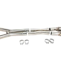 326027 2005-2008 C6 Kooks 3" RVS Catted Connection Pipes