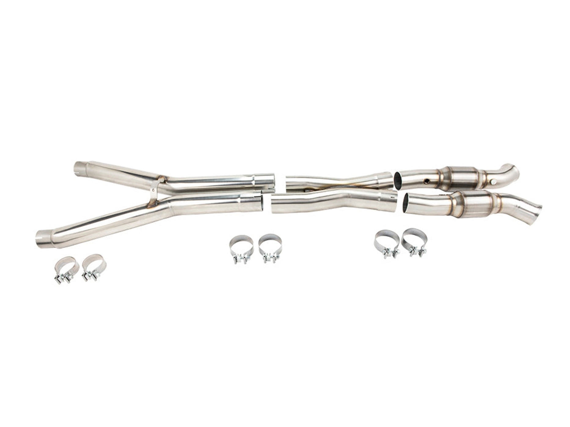 326030 2009-2013 C6 Kooks 3" RVS Competition Only X-pijp