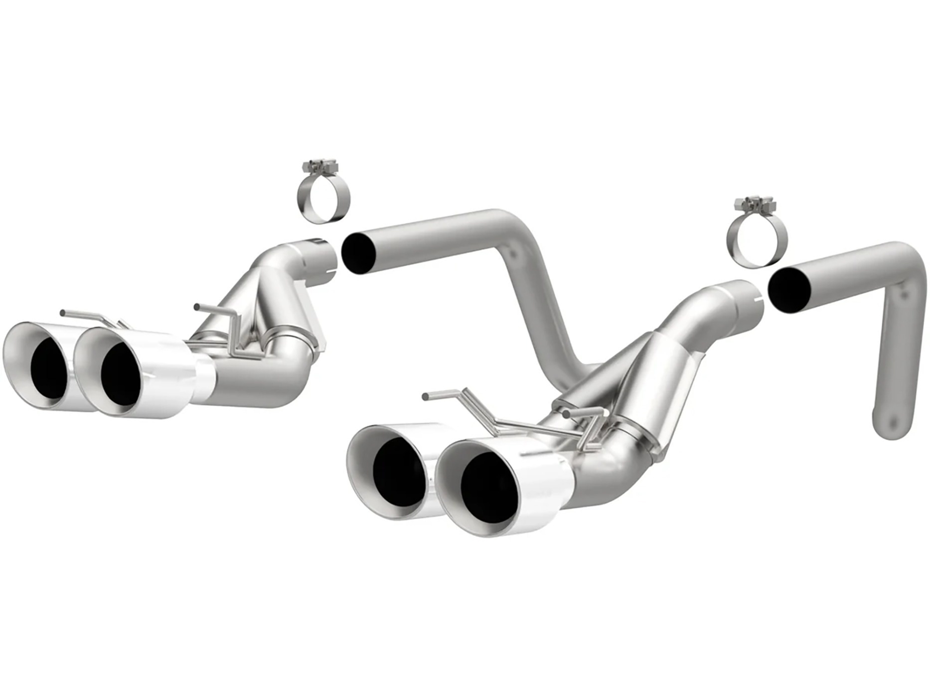 326033 2009-2013 C6 Corvette MagnaFlow Race Series as Back prestatie uitlaat systeem