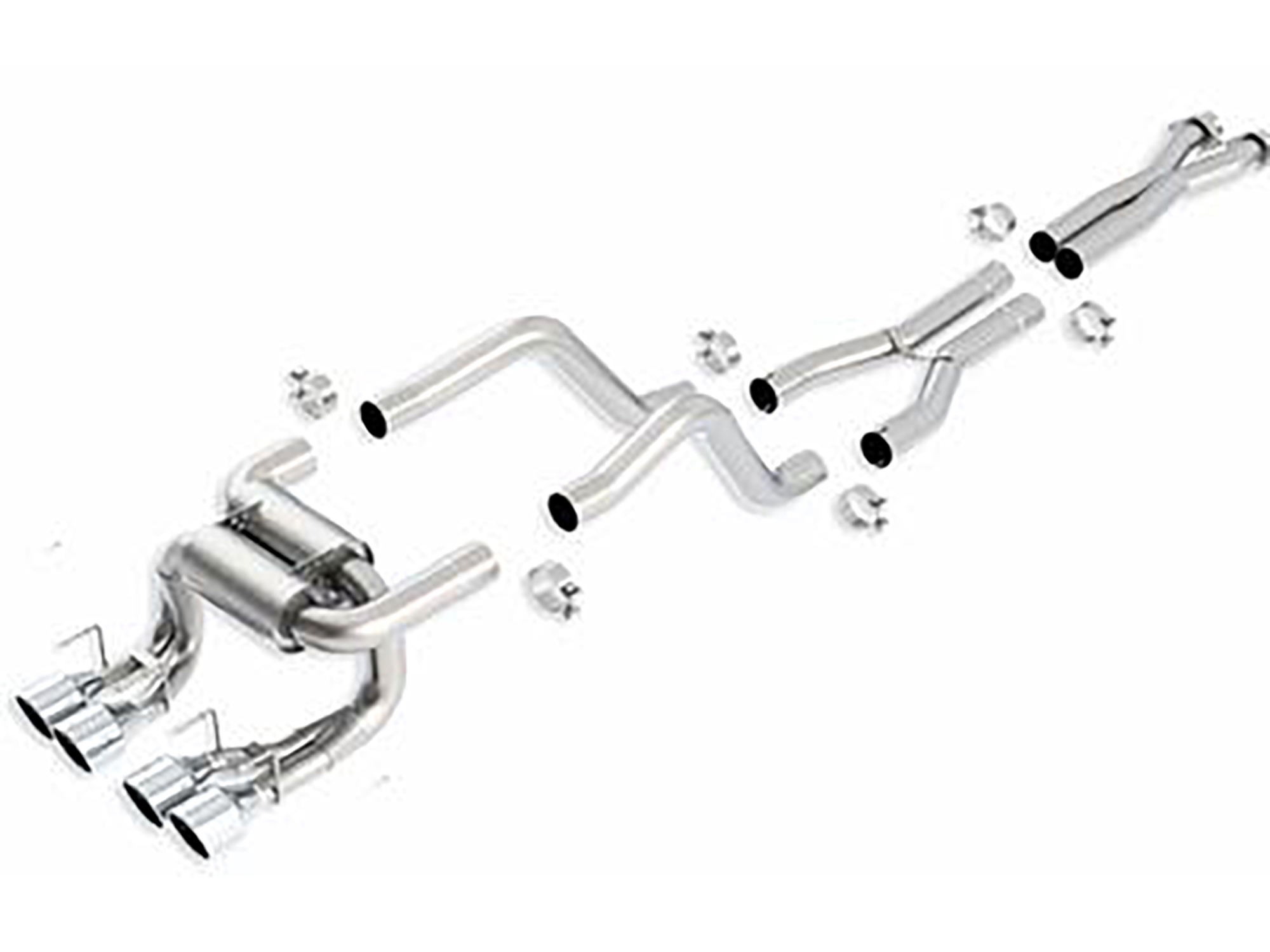 326051 06-11 Borla Atak Cat-back uitlaat systeem met Z06 / ZR1 140422 (ND)