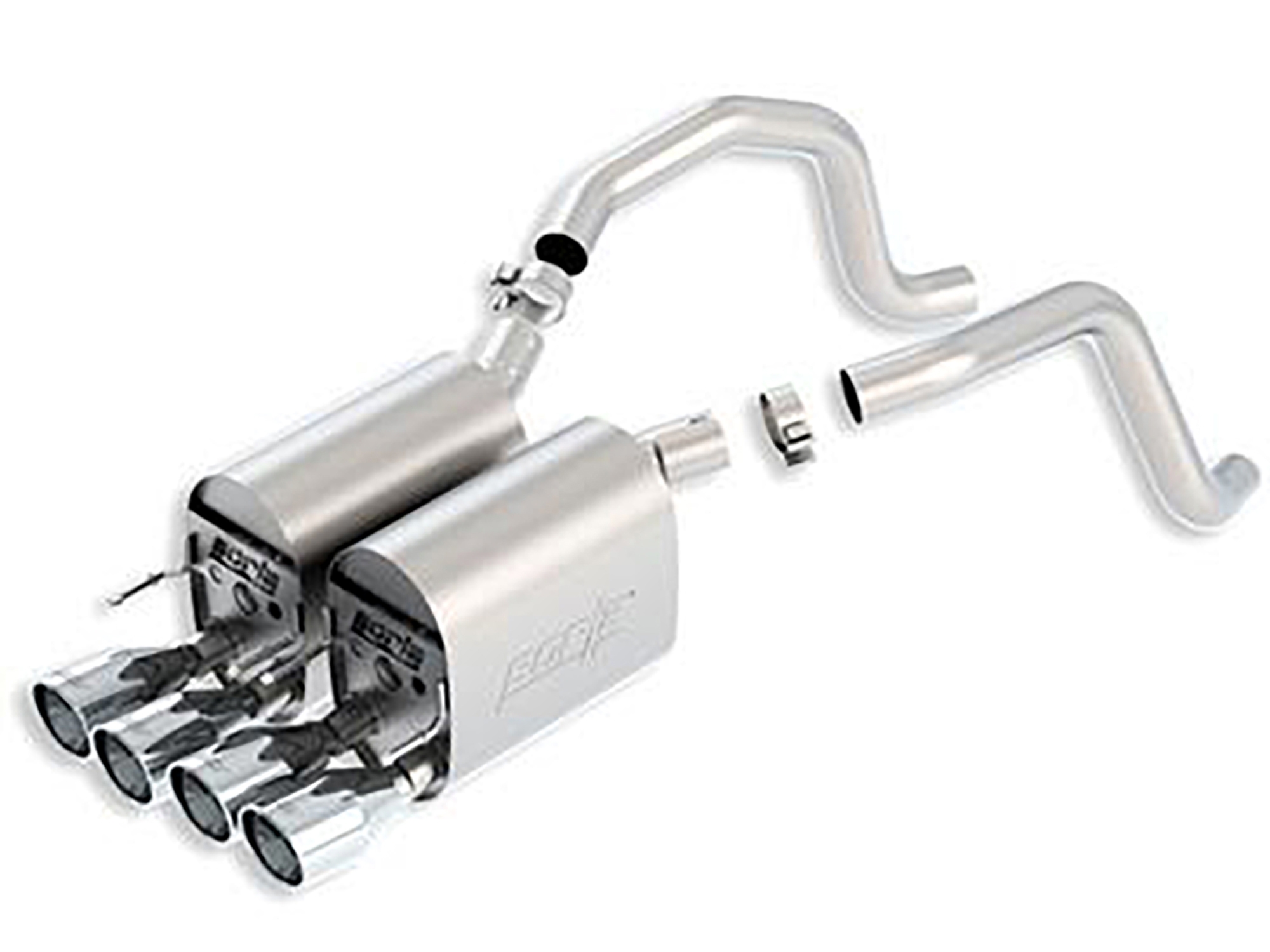 326054 05-08 Borla uitlaat S-type II / Stinger Muffler 11815 (ND)
