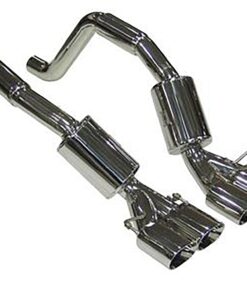 326063 06-12 B&B Z06 ZR1 Bullet dempers met viervoudig Oval eindstukken (ND)