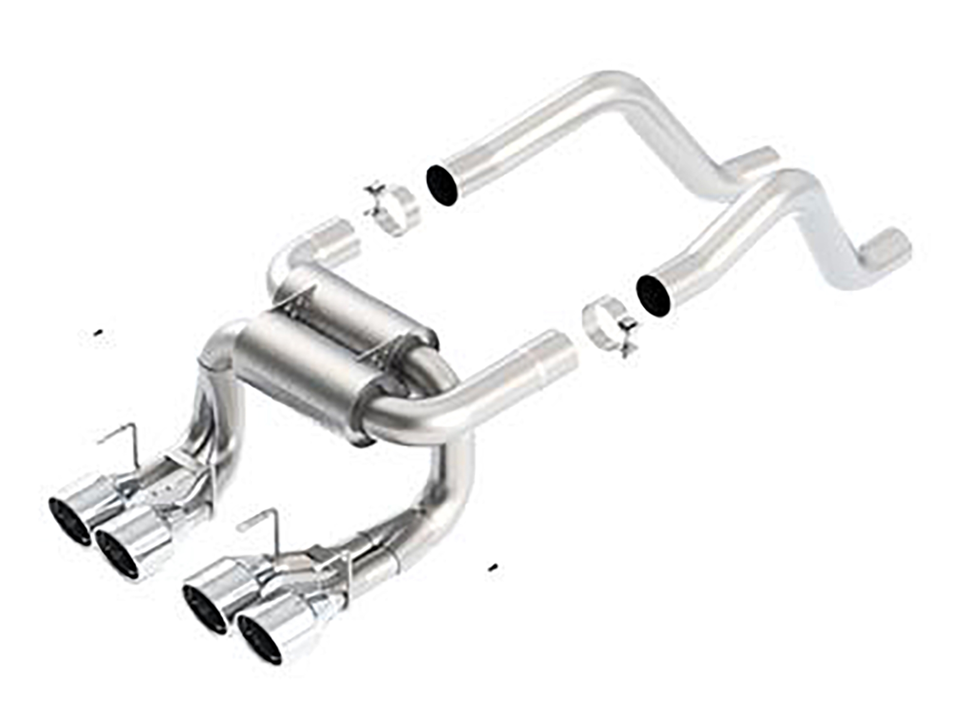 326069 06-13 Borla uitlaat Muffler Atak met Z06 / ZR1 11822 (ND)