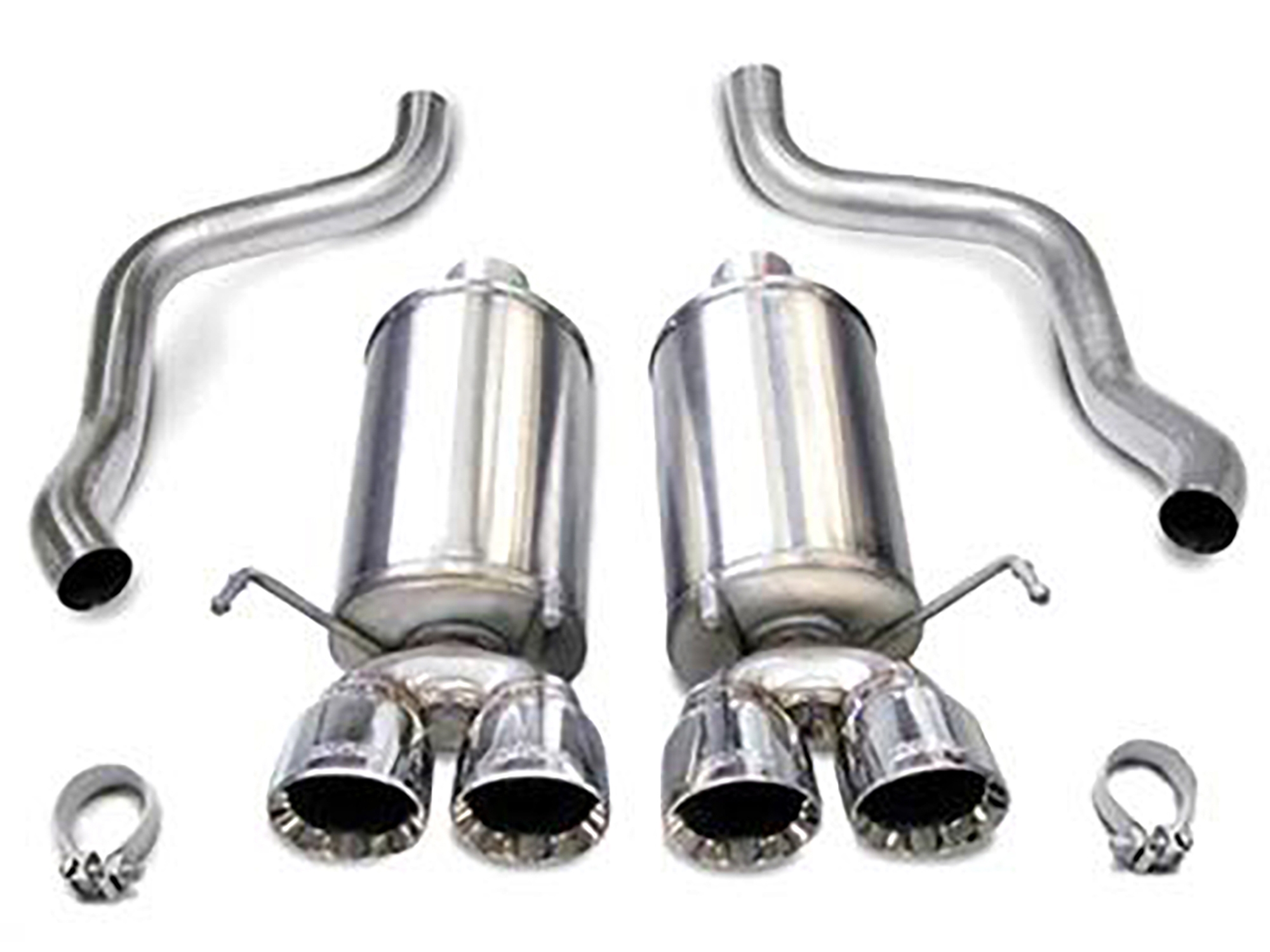 326125 09-13 Corsa uitlaat Xtreme dempers met viervoudig eindstukken (ND)