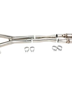 326137 2005-2008 C6 Kooks 3" groen Catted Connection Pipes