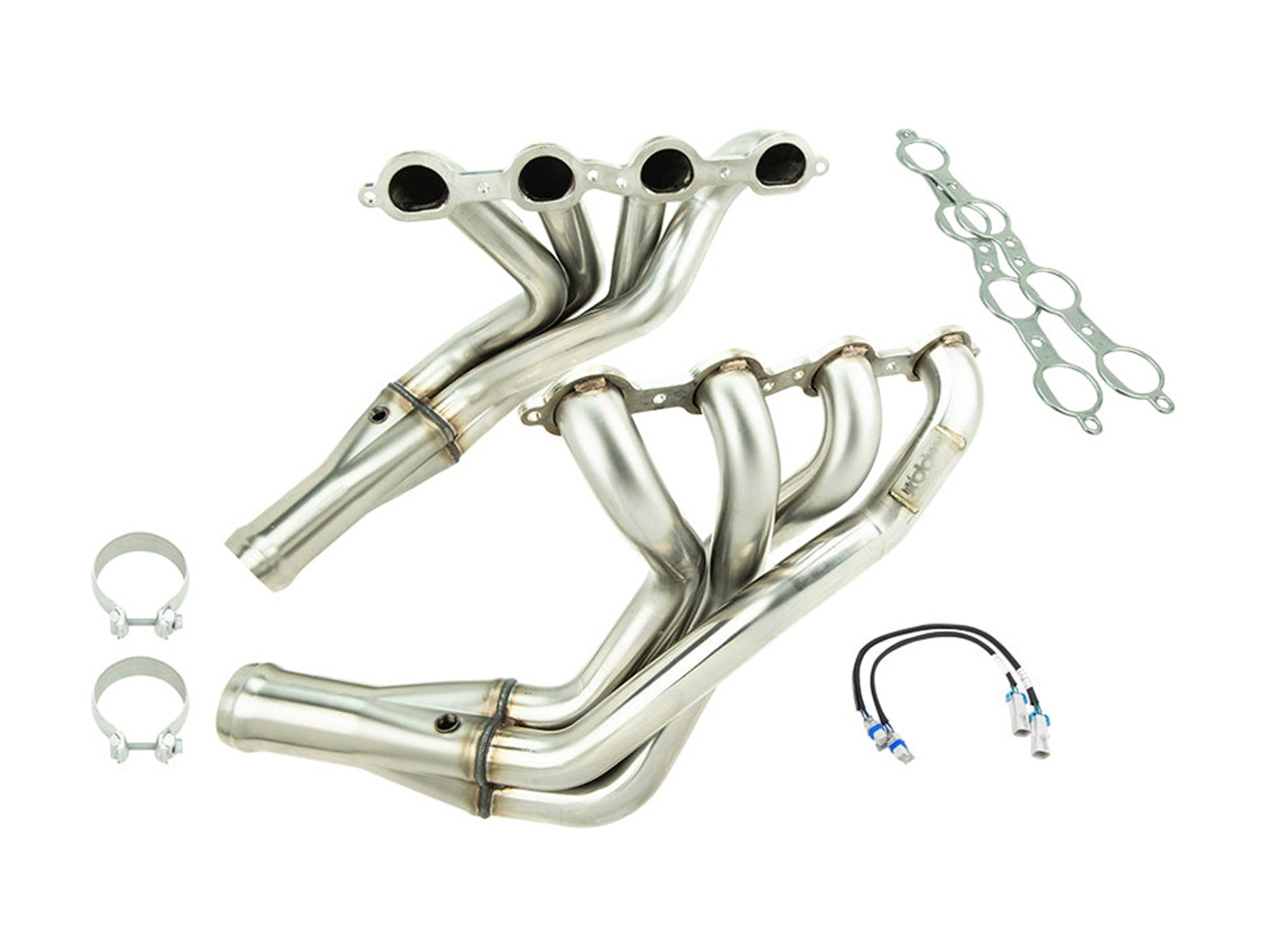 326148 2006-2013 C6 Kooks 2" x 3" RVS lang-buis Headers