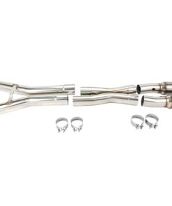 326150 2006-2013 C6 Kooks 3" RVS Catted X-pijp