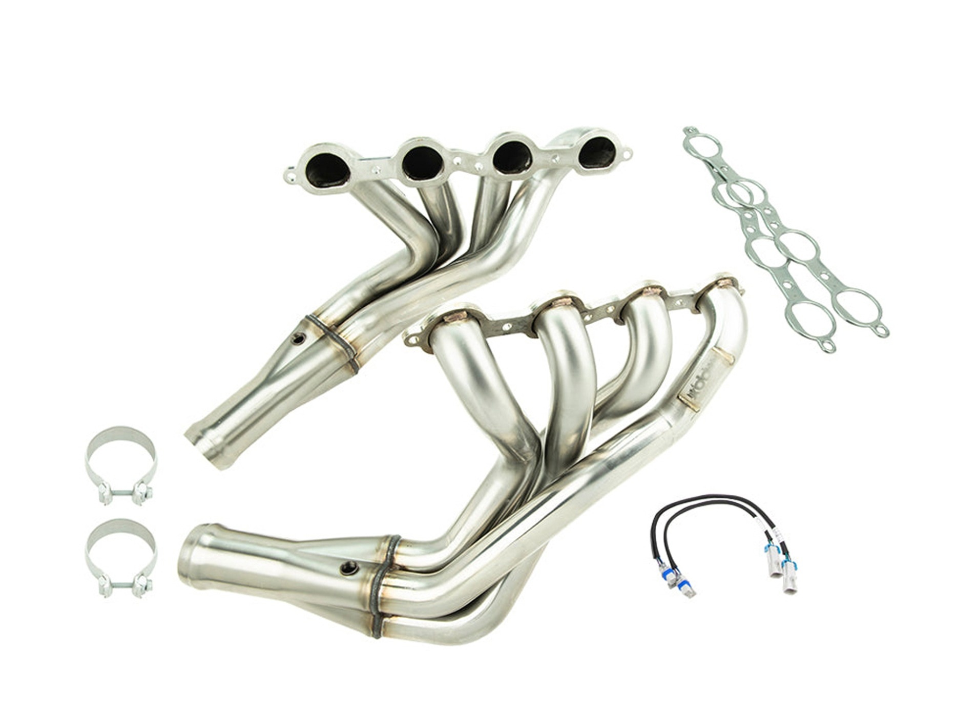 326199 2006-2013 C6 Kooks 2" RVS Headers & groen Catted X-pijp set