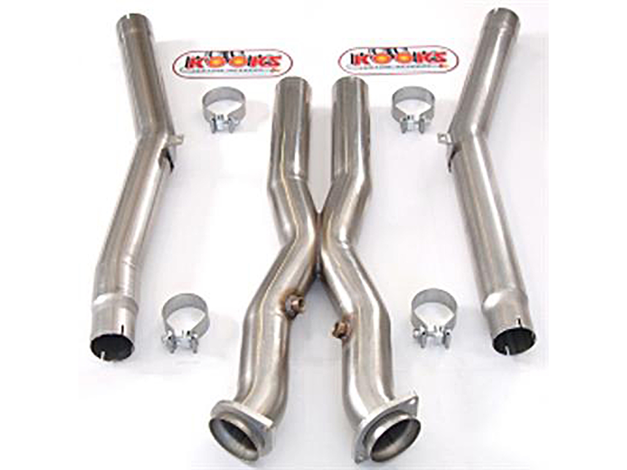 326201 05-08 Kooks uitlaat 3" Crossover OEM Off Road X-pijp LS2 LS3 (ND)