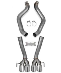 326253 2009-2013 Exc Z06 Hooker Blackheart as Back uitlaat Muffler Eliminators - (ND)