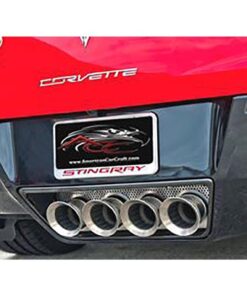 327015 14-19 Perforated S/S Rear Exhaust Fill Panel w/NPP