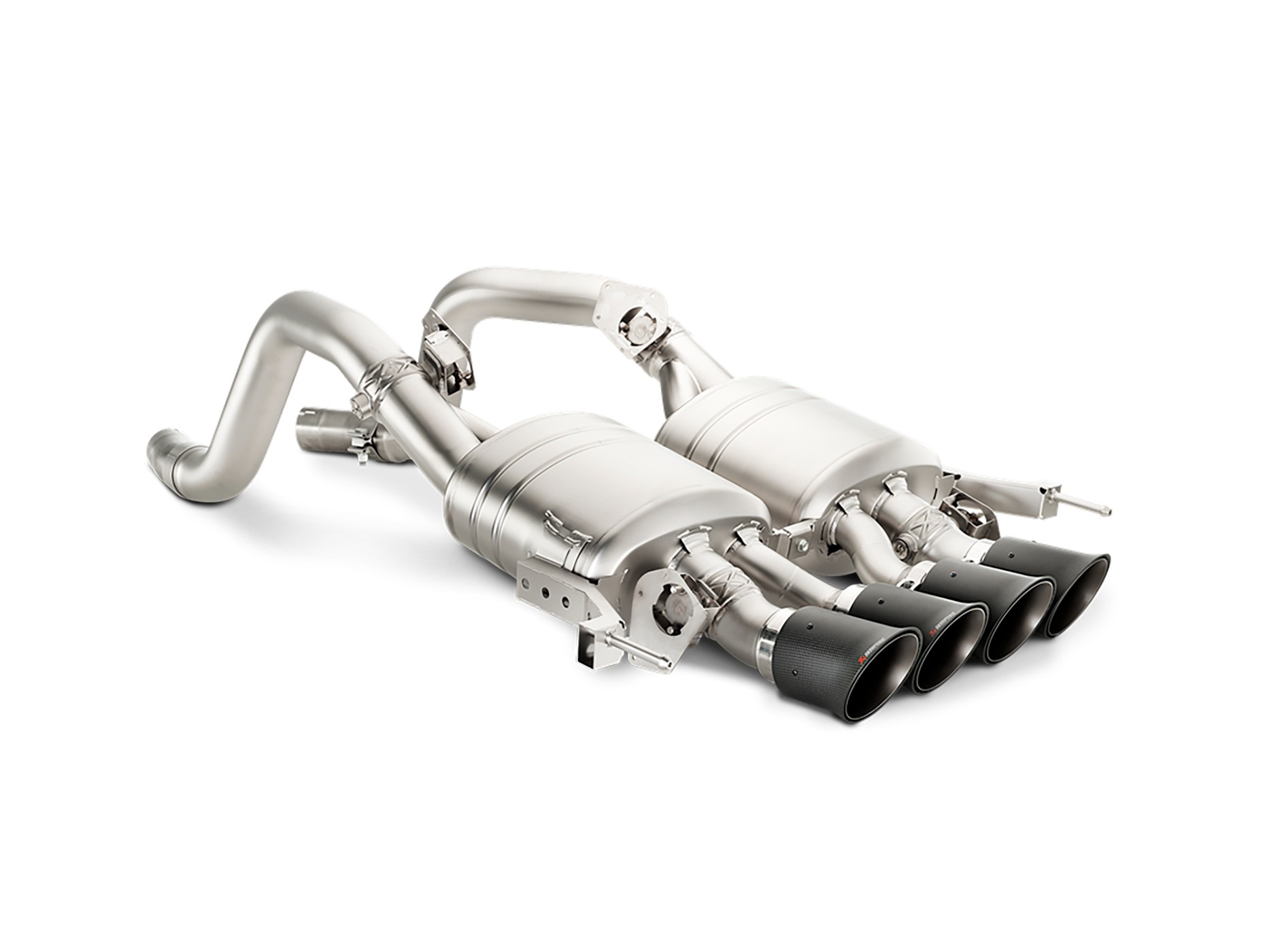 327036 14-19 Akrapovic Exhaust System w/ Carbon Tips
