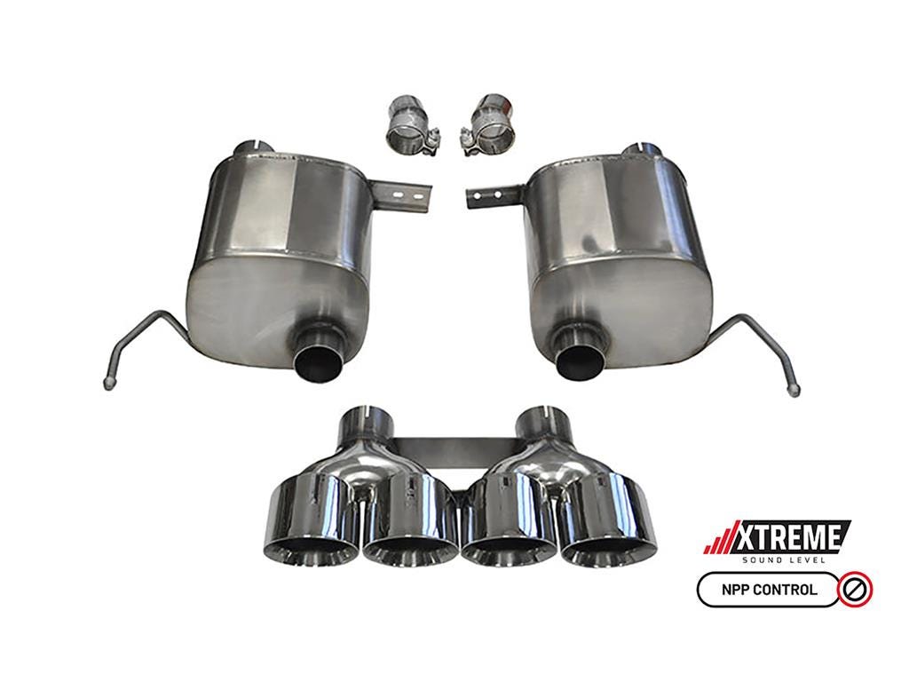 327118 15-19 Xtreme Z06,ZR1,GS Man exc NPP Corsa Mufflers