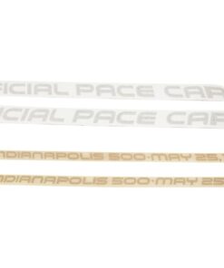 334448 86 sticker Kit - Pace auto Gold en zwart Deur logo