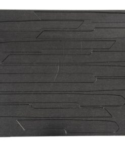 334559 95-96 spatbord Louver Accent - Acryl Solid zwart Finish