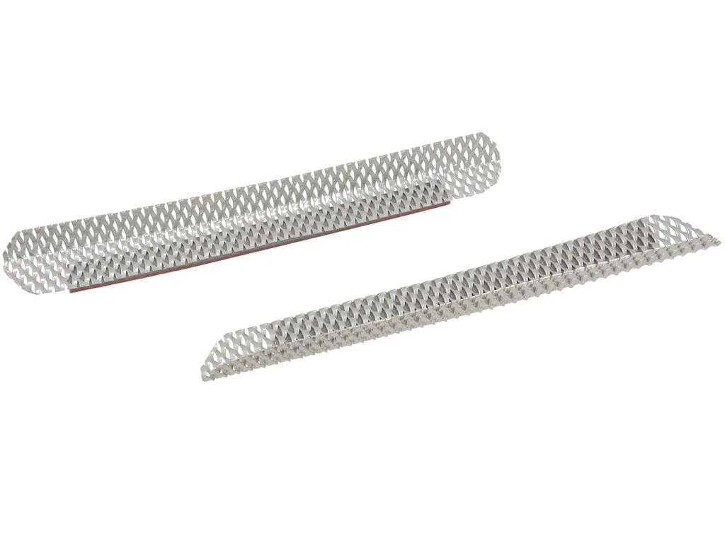334597 91-94 zijde spatbord Screen - Aluminium - Set van 2