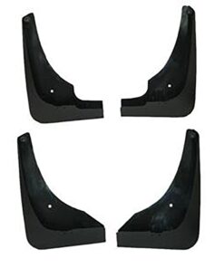 335007 1997-2004 Fender Splash Guard voor en achter Altec gegoten zwart 4 stukken