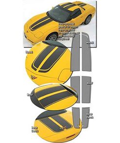 335104 97-04 cabriolet lemans rally stripe kit (nd)