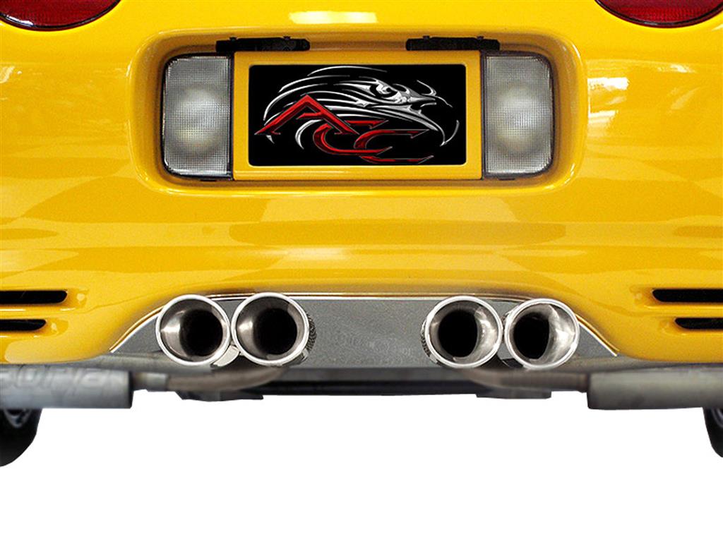 335116 97-04 Uitlaat Port Filler Panel - Roestvrij staal - Corsa Pro Series Quad Tips