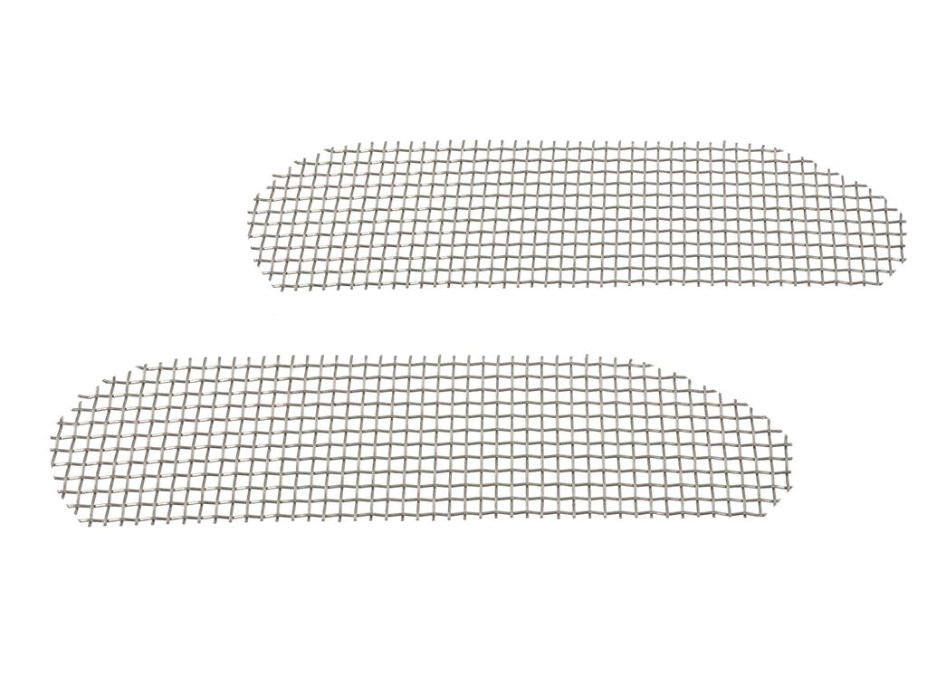 335119 97-04 Voorrem Duct Grille / Scherm - roestvrij staal