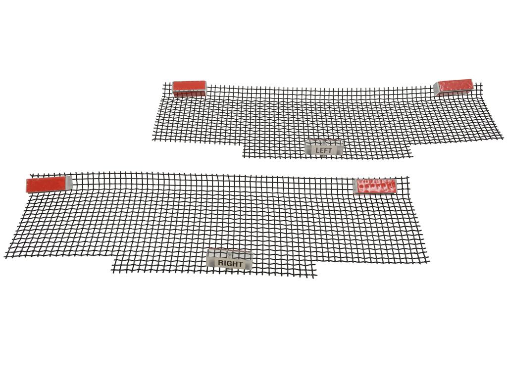 335134 97-04 Rear Bumper Duct Screen - Zwart