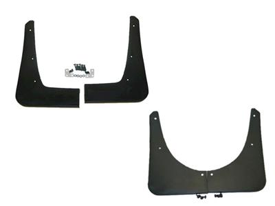 336075 05-13 spatbord Splash Guards voor en achter Altec zwart behalve Z06 / Grandsport