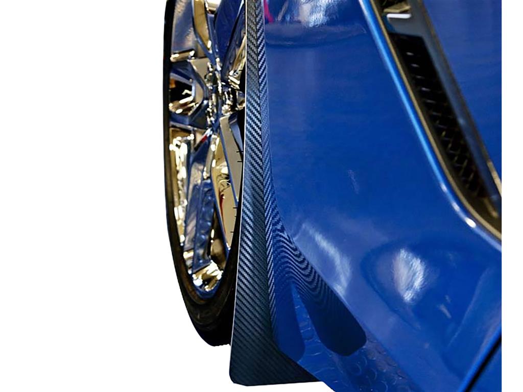 337041 14-19 SS Splash Guards Z06 Front Only