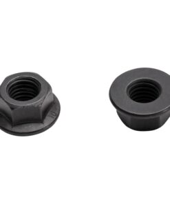 344260 1990-2013 Motormount, ophanging M12 X1.75mm Stalen Flange moeren (Set van 2)
