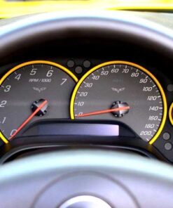 396092-188 05-13 Velocity geel Gauge Bezel
