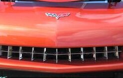 426075 05-13 Retro roestvrij staal grille behalve Z06 / ZR1 / Grand Sport