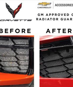 428003 2023-2024 Z06 & E-Ray Scrape Armor radiateur Grill Guards