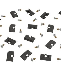 433109 68-75 Hardtop Achterruit Vormende klemmen met Schroeven - 40 stuks