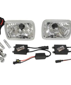 444373 1984-1996 Penetrator koplamp ombouw Kit met Diamond Cut Lens