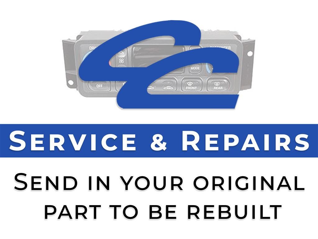 455220 1997-2004 Heater / AC Control Reparatie Service