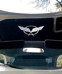 465011 97-04 Roestvrij Hood Liner Emblem