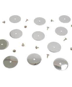 465020 97-13 Chrome Hood isolatie Behoud met schroeven