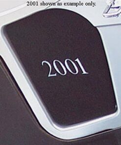 465031 97 onder kap display insert - zwart met zilver 1997 *clearance*