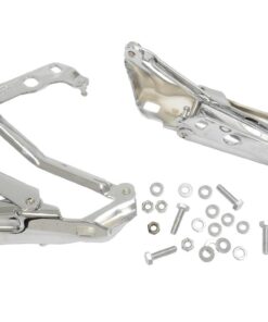 465037 97-04 Hood Hinge - Chrome "Uitgeschakeld"